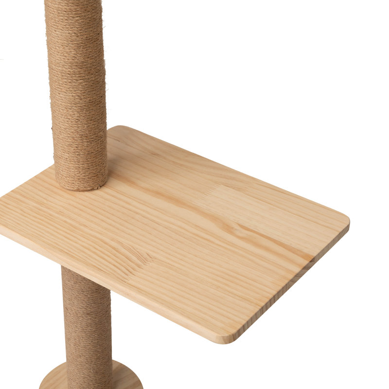 Tucker Murphy Pet™ Damyanti Wallmounted Cat Tree Shelf 6 Pieces